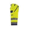 Bermuda de travail haute visibilité multipoches Cordura Jaune fluo/marine – Dassy Lucca