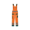 Cotte à bretelles haute visibilité multipoches Cordura Orange fluo/vert – Dassy Malmedy