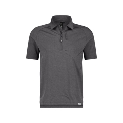 Polo de travail anti-UV manches raglan séchage rapide Gris anthracite – Dassy Madidi