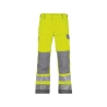 Pantalon de travail haute visibilité multinormes multipoches Jaune fluo/gris graphite coupe longue – Dassy Manchester