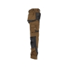 Pantalon de travail stretch multipoches avec genoux Cordura Camel/gris anthracite coupe courte – Dassy Magnetic
