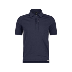 Polo de travail anti-UV manches raglan séchage rapide Bleu nuit – Dassy Madidi