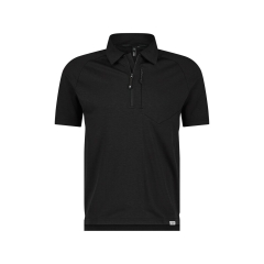 Polo de travail anti-UV manches raglan séchage rapide Noir – Dassy Madidi
