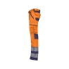 Pantalon haute visibilité stretch multipoches classe 2 Orange fluo/marine ciment coupe courte – Dassy Minnesota