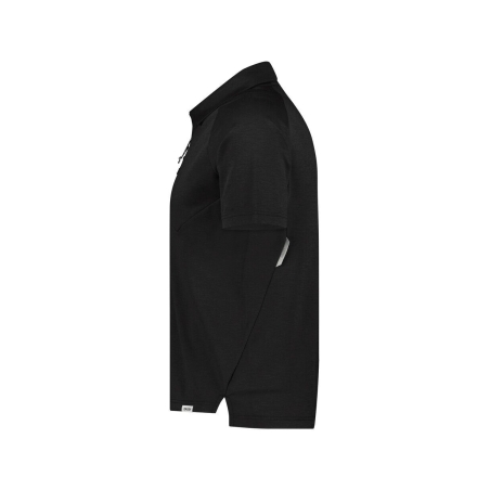 Polo de travail anti-UV manches raglan séchage rapide Noir – Dassy Madidi