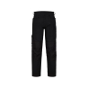 Pantalon de travail stretch poches genoux Cordura® Noir coupe courte – Dassy Ponti Flex