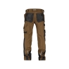 Pantalon de travail stretch multipoches avec genoux Cordura Camel/gris anthracite – Dassy Magnetic