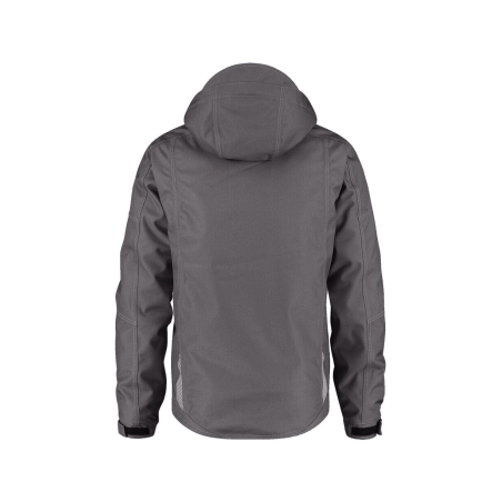 Veste hiver imperméable coupe-vent capuche amovible matelassée Gris ciment – Dassy Minsk
