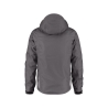 Veste hiver imperméable coupe-vent capuche amovible matelassée Gris ciment – Dassy Minsk