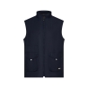 Gilet hiver sans manches polaire stretch multipoches Marine – Dassy Morris