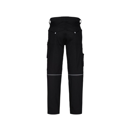 Pantalon de travail stretch poches genoux Cordura® Noir – Dassy Ponti Flex