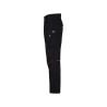Pantalon de travail stretch poches genoux Cordura® Noir – Dassy Ponti Flex