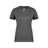 T-shirt de travail femme respirant anti-UV UPF 50+ Gris/noir – Dassy Nexus Next Women
