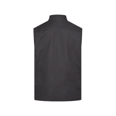 Gilet hiver sans manches polaire stretch multipoches Gris – Dassy Morris