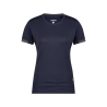 T-shirt de travail femme respirant anti-UV UPF 50+ Marine/gris – Dassy Nexus Next Women