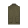 Gilet hiver sans manches polaire stretch multipoches Kaki – Dassy Morris