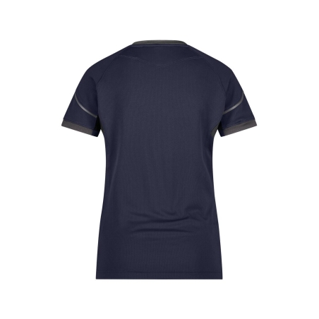 T-shirt de travail femme respirant anti-UV UPF 50+ Marine/gris – Dassy Nexus Next Women