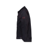 Veste de travail ignifugée 100% coton 340 g/m² Noir – Dassy Montana