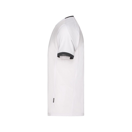 T-shirt de travail respirant anti-UV UPF 50+ séchage rapide Blanc/gris – Dassy Nexus Next