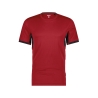 T-shirt de travail respirant anti-UV UPF 50+ séchage rapide Rouge/noir – Dassy Nexus Next