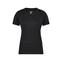 T-shirt de travail femme respirant anti-UV UPF 50+ Noir – Dassy Nexus Next Women