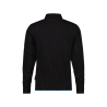 T-shirt manches longues col rond stretch coton élasthanne Noir/bleu azur – Dassy Sonic