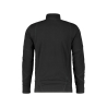T-shirt manches longues col rond stretch coton élasthanne Noir/gris anthracite – Dassy Sonic