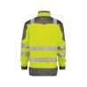 Veste de travail haute visibilité multipoches classe 3 Jaune fluo/gris ciment – Dassy Orlando