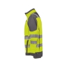 Veste de travail haute visibilité multipoches classe 3 Jaune fluo/gris ciment – Dassy Orlando