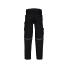 Pantalon de travail multipoches poches genoux Cordura® Noir coupe courte – Dassy Ponti