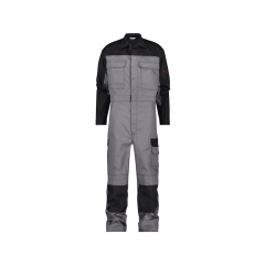 Combinaison de travail multinormes FR & AS coton/polyester Gris graphite/noir – Dassy Niort