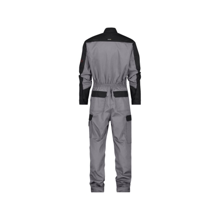 Combinaison de travail multinormes FR & AS coton/polyester Gris graphite/noir – Dassy Niort