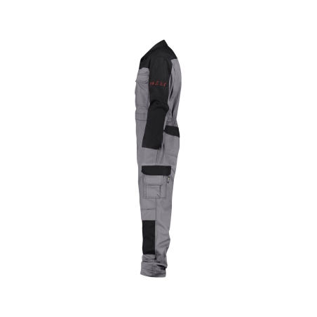 Combinaison de travail multinormes FR & AS coton/polyester Gris graphite/noir – Dassy Niort