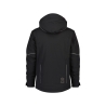 Veste hiver imperméable stretch grand froid capuche amovible Noir – Dassy Nordix