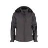 Veste hiver imperméable stretch grand froid capuche amovible Gris – Dassy Nordix Women