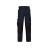 Pantalon de travail multipoches poches genoux Cordura® Marine/noir – Dassy Ponti