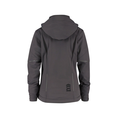 Veste hiver imperméable stretch grand froid capuche amovible Gris – Dassy Nordix Women