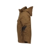 Veste hiver imperméable stretch grand froid capuche amovible Camel – Dassy Nordix