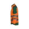 Veste de travail haute visibilité multipoches classe 3 Orange fluo/vert – Dassy Orlando
