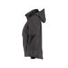Veste hiver imperméable stretch grand froid capuche amovible Gris – Dassy Nordix Women