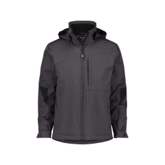 Veste hiver imperméable stretch grand froid capuche amovible Gris – Dassy Nordix
