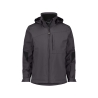 Veste hiver imperméable stretch grand froid capuche amovible Gris – Dassy Nordix