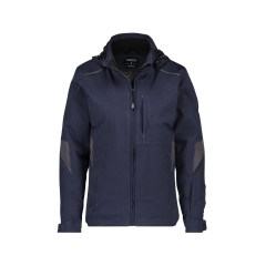 Veste hiver imperméable stretch grand froid capuche amovible Marine – Dassy Nordix Women