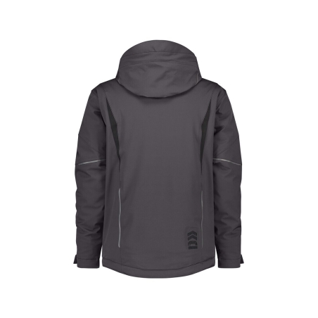 Veste hiver imperméable stretch grand froid capuche amovible Gris – Dassy Nordix