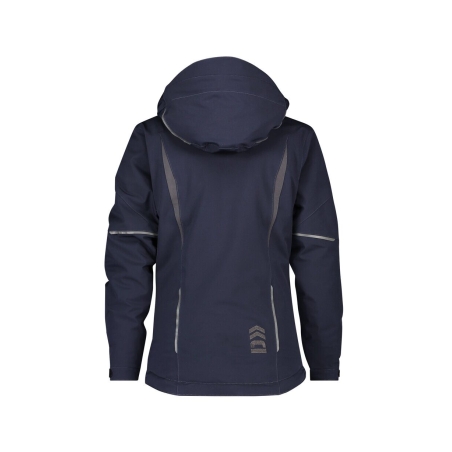 Veste hiver imperméable stretch grand froid capuche amovible Marine – Dassy Nordix Women