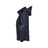 Veste hiver imperméable stretch grand froid capuche amovible Marine – Dassy Nordix Women