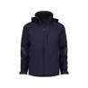 Veste hiver imperméable stretch grand froid capuche amovible Marine – Dassy Nordix