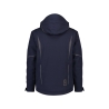 Veste hiver imperméable stretch grand froid capuche amovible Marine – Dassy Nordix