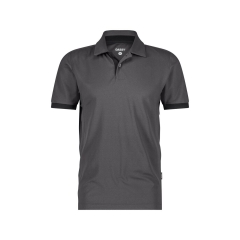 Polo de travail piqué respirant anti-UV UPF 50+ séchage rapide Gris/noir – Dassy Traxion Next