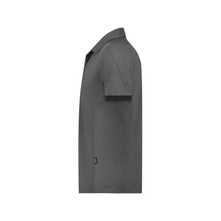 Polo de travail piqué respirant anti-UV UPF 50+ séchage rapide Gris/noir – Dassy Traxion Next